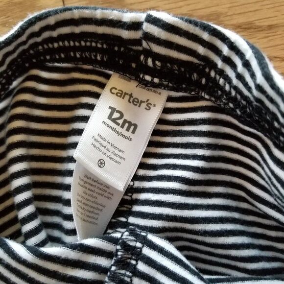 Girls 12M Leggings Pants Lot of 4 Koala Baby, Carter's, Cat & Jack Strawberries - Picture 2 of 5